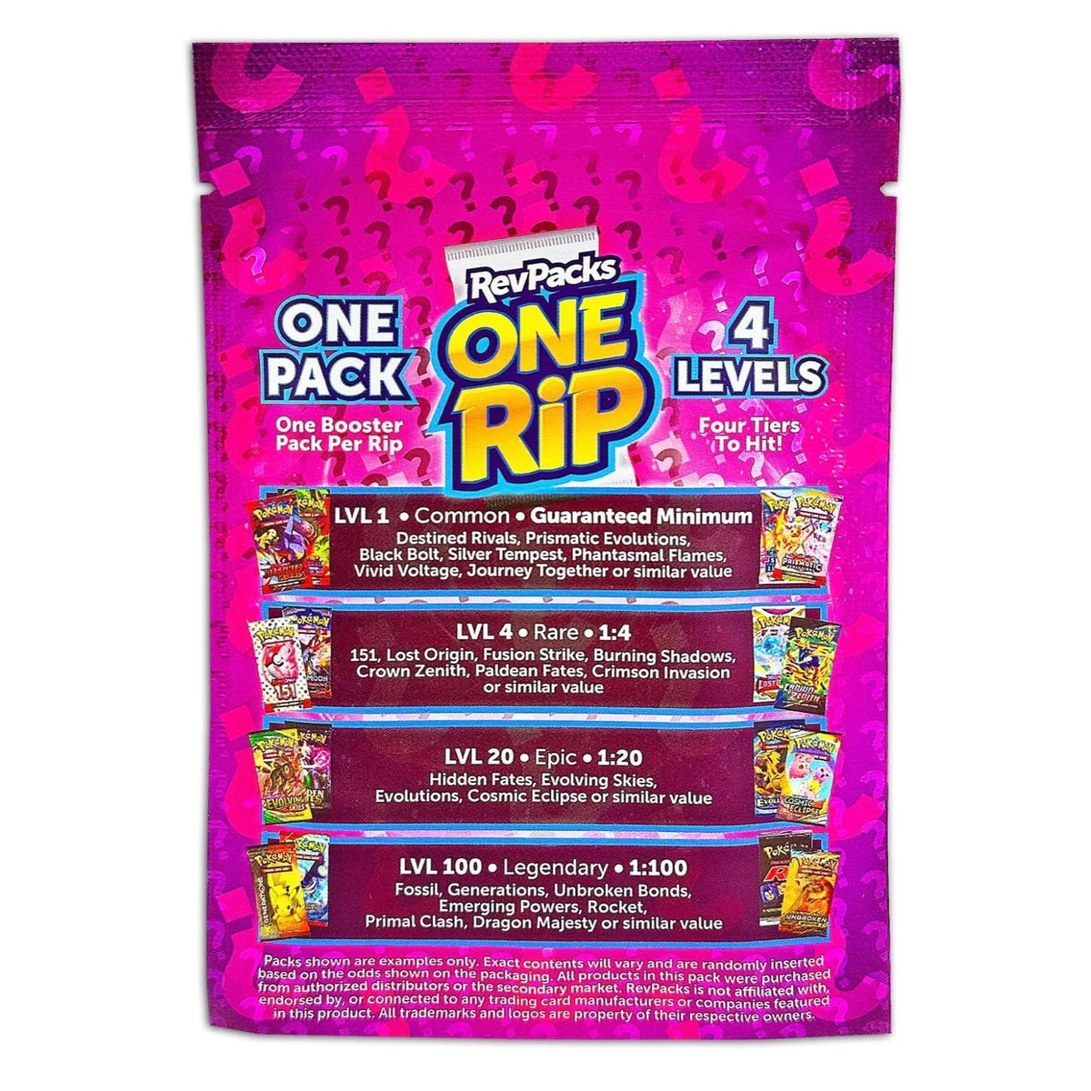 RevPacks One Rip