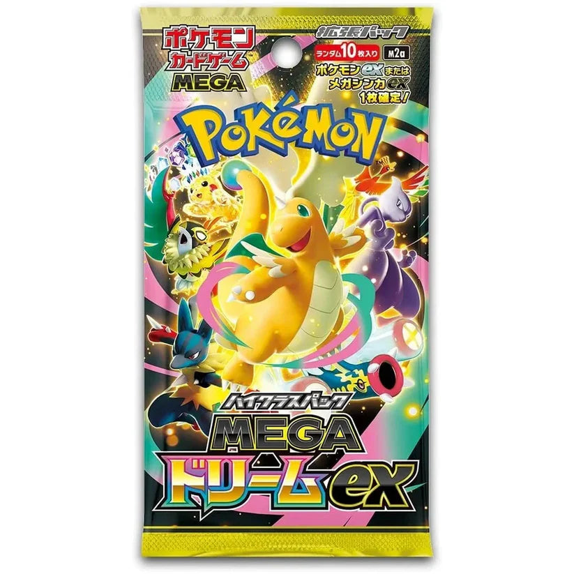 Pokemon Mega Dream ex Booster pakke Japansk