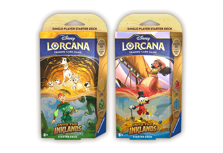 Lorcana TCG Into The Inklands Starter Deck