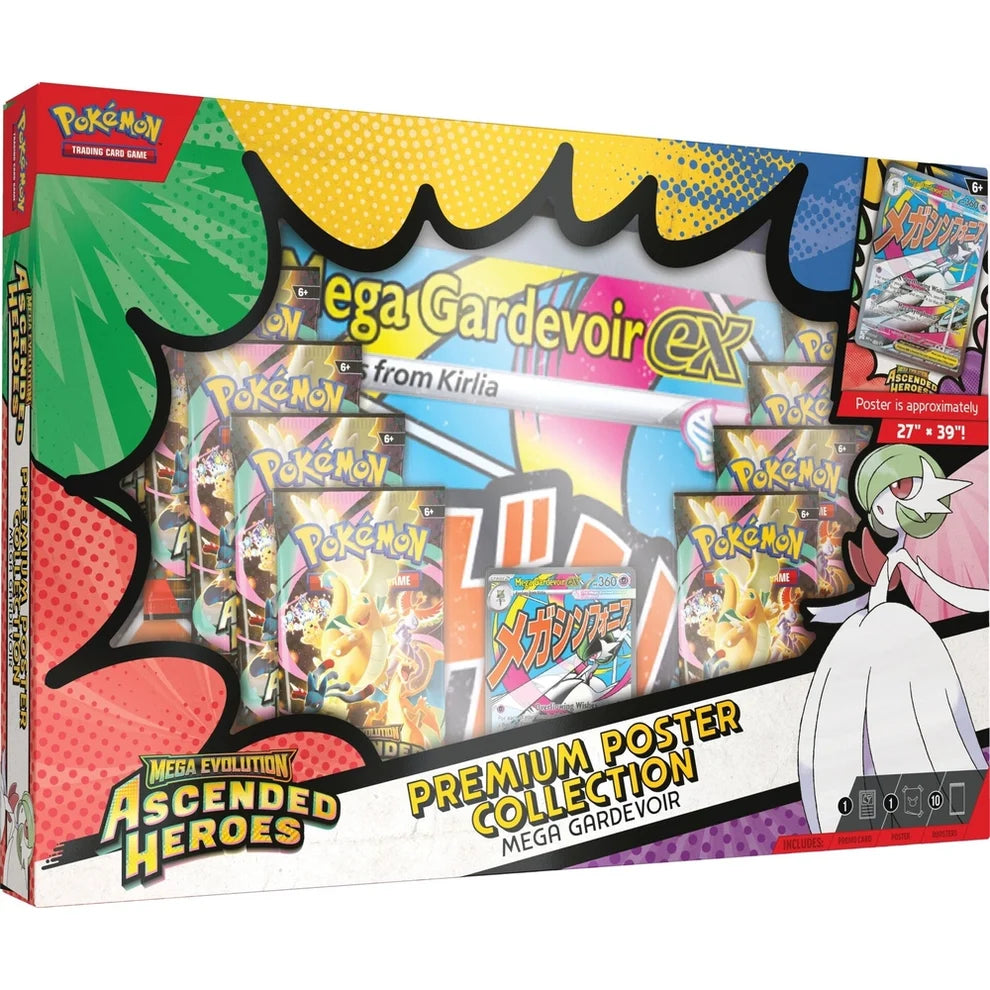 Pokemon Ascended Heroes Premium Poster Collection Gardevoir ex