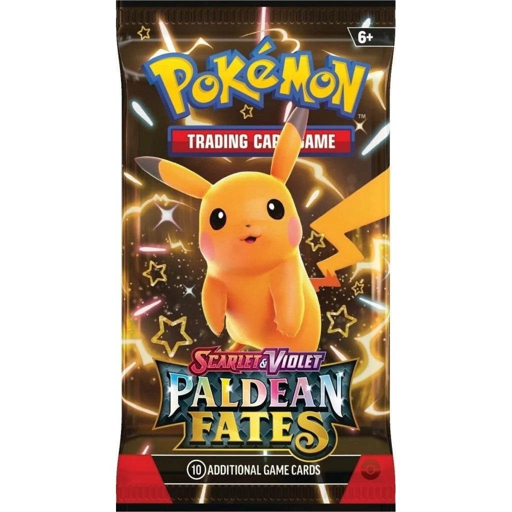 Pokemon Paldean Fates Booster Pakke (sendes fra uke 41)